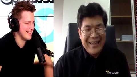 Steve Wei CEO of TOP Network and Ross from Huobi in IVAN on TECH
