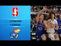 Stanford vs. Kansas - Women’s NCAA tournament second-round highlights