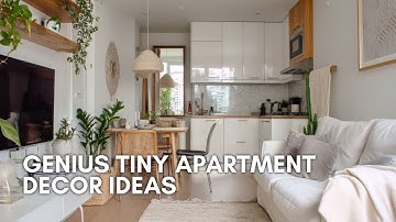 Genius Tiny Apartment Decor Ideas to Maximize Space Without Sacrificing Style