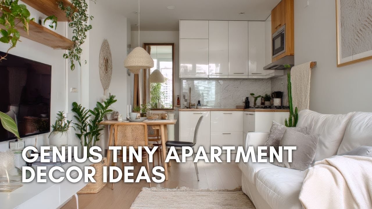 Genius Tiny Apartment Decor Ideas to Maximize Space Without Sacrificing ...