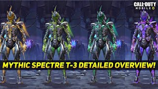 Mythic Spectre T-3 all features detailed overview #codm