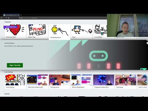 Microbit Tutorial #03 : Smiley Buttons