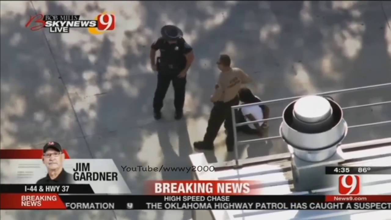 Oklahoma Police Chase Woman Leads OHP On High Speed Chase, Runs After ...