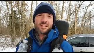 Bell Mountain, Missouri Winter Hammock Camping 2017