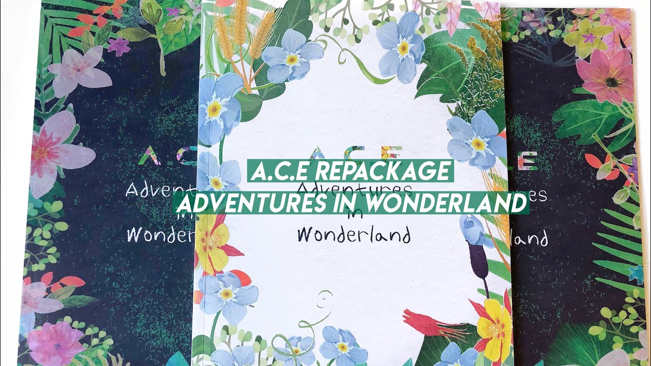 Unboxing A.C.E [에이스] Repackage Album | Adventures In Wonderland [Day & Night Version] ♡