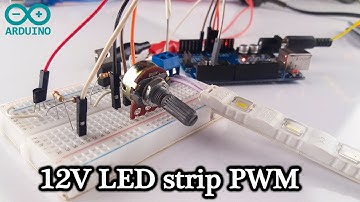 12v PWM LED dimmer circuit with Arduino | How to make a 12v PWM LED DIMMER CIRCUIT using Arduino