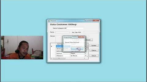 Demo Aplikasi Project UAS VB.NET | Agung S.Pratomo