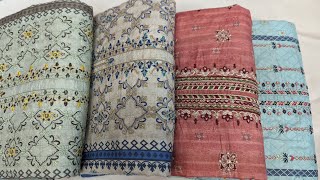 New pakistani rewait brand cotton three piece 2024 // পাকিস্তানি কাজ করা থ্রিপিছ #youtubevideos
