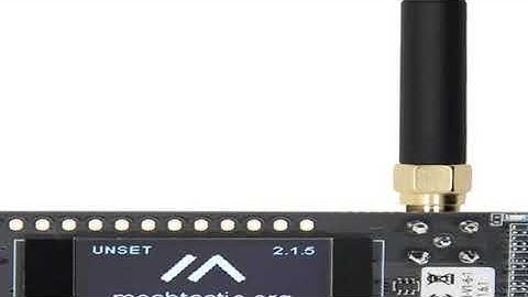 LILYGOÂ® TTGO Meshtastic LoRa32 ESP32 LoRa Development Board SX1276 SX1278 Module 433/868/915MHz 0.9