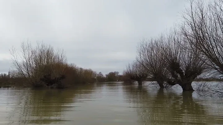 Normally a road B,1140 here Whittlesey wash floods