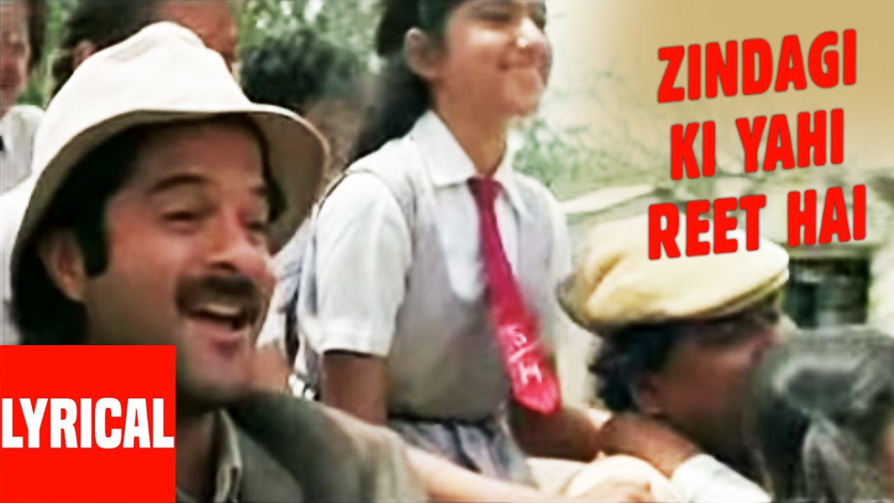 Zindagi Ki Yahi Reet Hai Lyrical Video  Mr India  Kishore Kumar  Javed Akhtar  Anil Kapoor