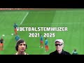 De VoetbalStemwijzer: Politieke Seizoen 2021 - 2025