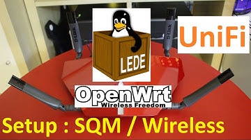 D-Link DIR-885L LEDE/OpenWRT (Part 2) - Setup SQM & Wireless, Bufferbloat/Jitter/Ping Tests