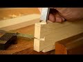 How to Cut a DOVETAIL JOINT with Hand Tools | 8 Simple Steps