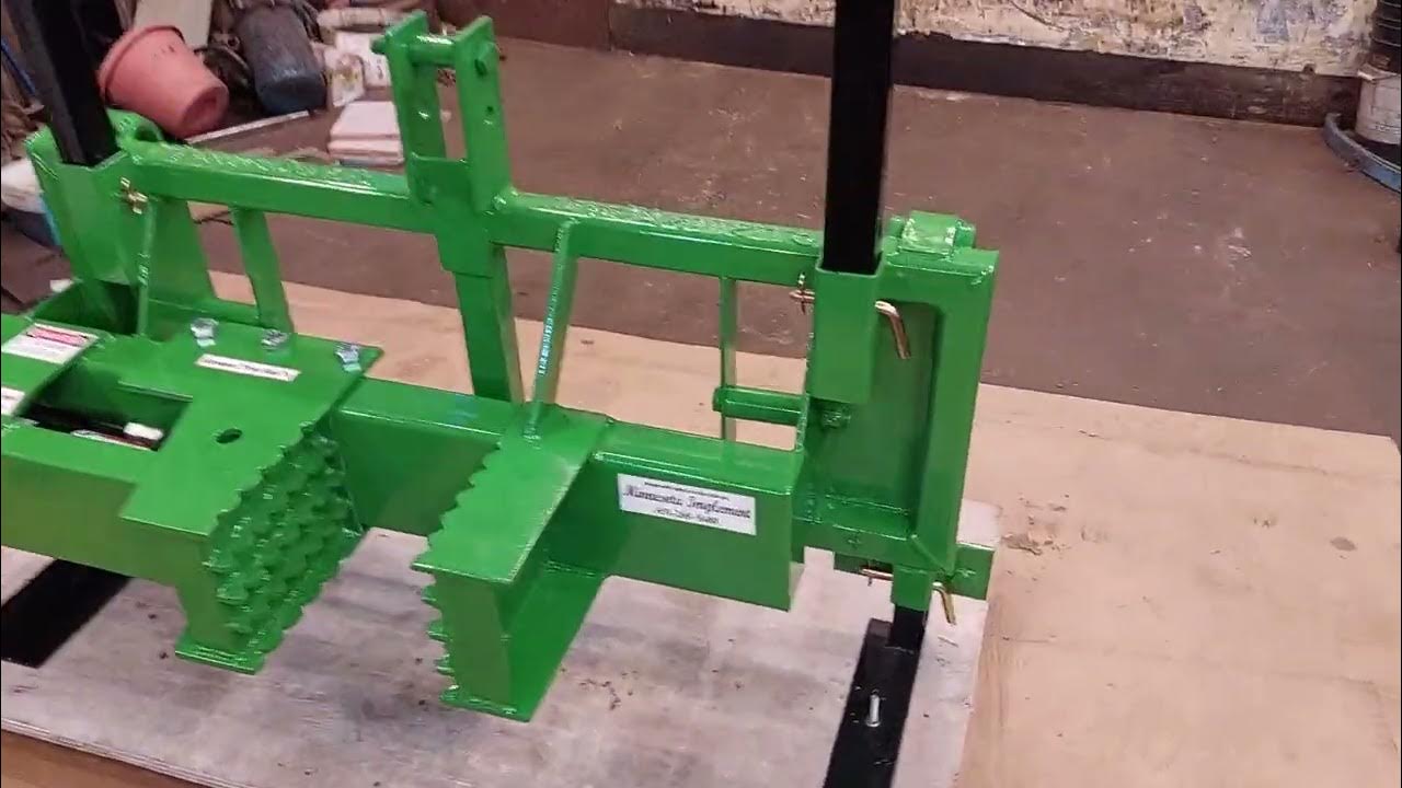 Minnesota Implement utility tractor tree puller for John Deere hook pin