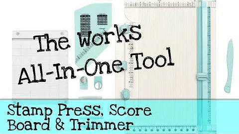 The Works All In One | Questions Answered! Stamp, Score & Trim