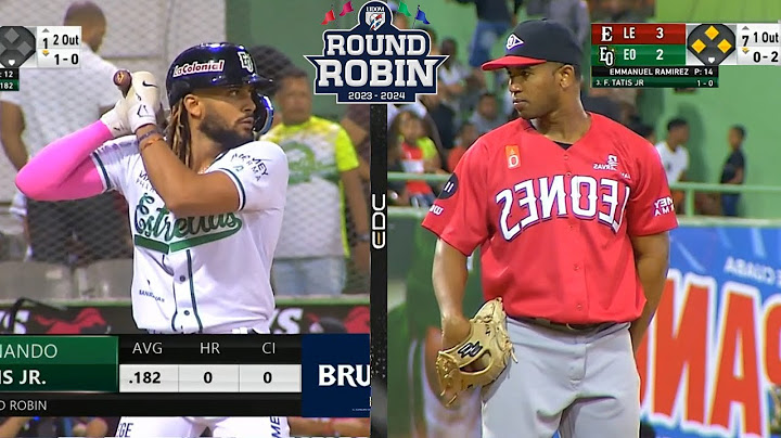 Resumen: Leones del Escogido VS Estrellas Orientales VS  Round Robin (30/12/2023)