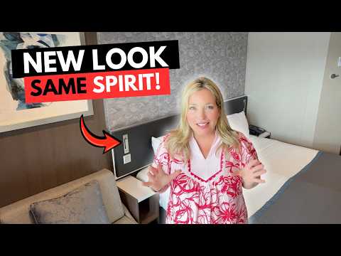 Inside a Newly Renovated Balcony Cabin on Norwegian Spirit