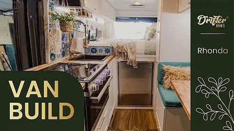 Solo Female starts Van Life in her STUNNING Custom Van Build