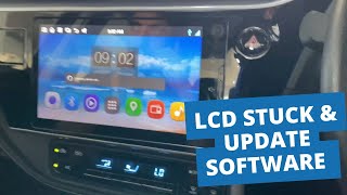 toyota lcd stuck issue and software update screenshot 1