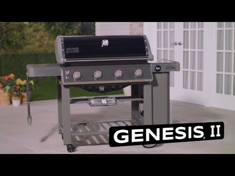 Газовый гриль Weber GENESIS II E-610 GBS (63010175), Цвет Черный, видео 1