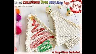 Rope Christmas Tree Coasters