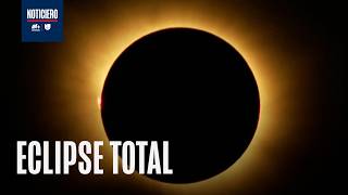 Momento exacto del eclipse total solar en León, España, hoy 12 de agosto de 2026