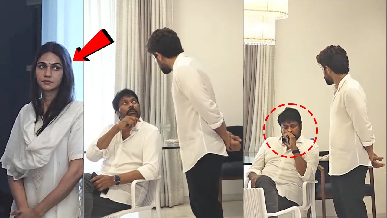 Mega Star Chiranjeevi And Allu Arjun Serious Conversation | Allu Sneha Reddy | Allu Aravind