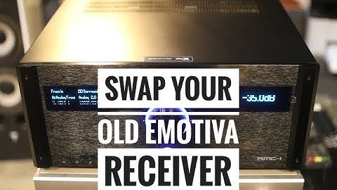 Swap Your Old Emotiva Receiver With 15% Discount on RMC-1 XMC-2 Processors