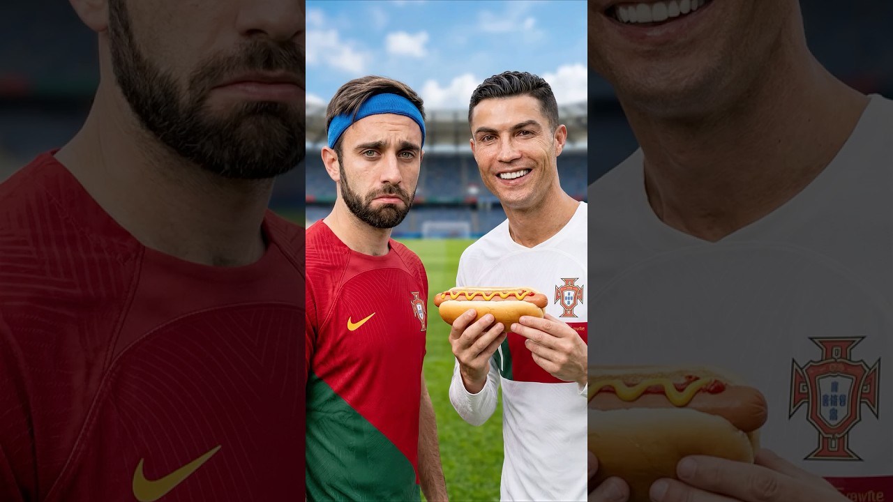 I can’t eat until Ronaldo scores