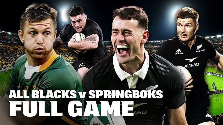 45m Kick To Win It All: All Blacks v Springboks 100th Test DOWN TO THE WIRE 🤯 2021 FULL GAME