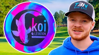 This Disc Is A Game Changer For Tricky Upshots! | Elevation Discs Koi | Disc Golf Review