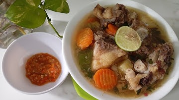 RESEP SOP IGA SAPI KUAH BENING