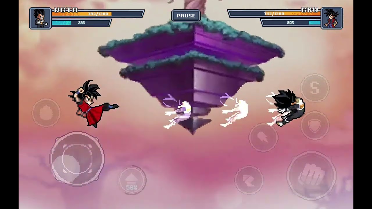 Prime Vegeta vs prime goku