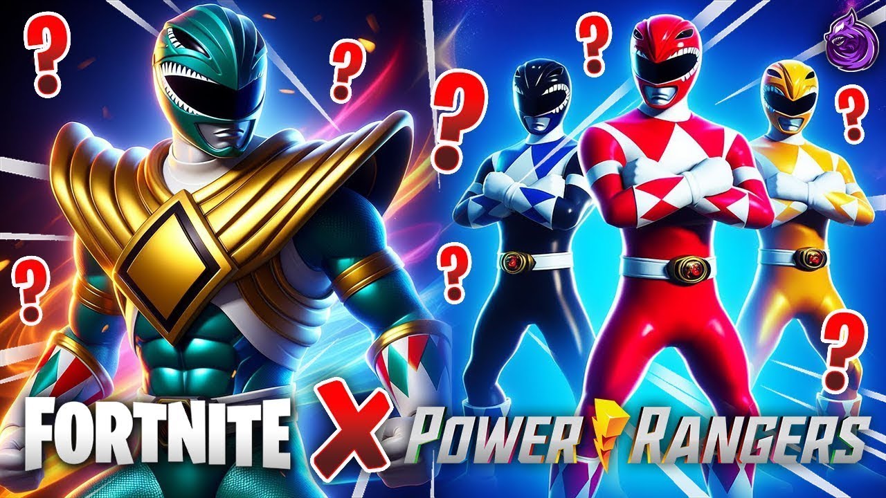 Fortnite x power rangers Live | playwolf gaming 