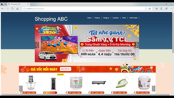 Demo website bán hàng với SPRING MVC +  MAVEN + HIBERNATE