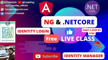 Login and Registration with Identity in API - Identity Customization - .NET Core 6 - Part 1 #netcore