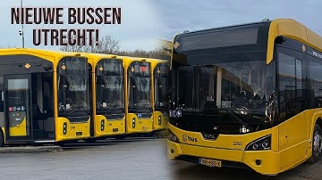 THE NEW VDL & YUTONG BUSES IN UTRECHT! First Review + Transfer Ride! #bus #yutongbus #utrecht