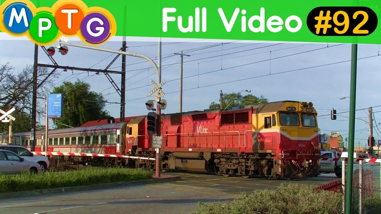 Melbourne's Metro & V/Line Trains at Clayton Station (Full Video #92 ...