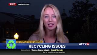 Single-stream recycling in Tallahassee and Leon County faces uncertain future