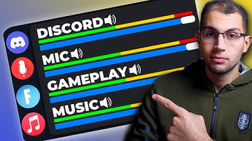 How To Separate Audio Tracks in OBS Studio (Mic, Discord, game, etc.)