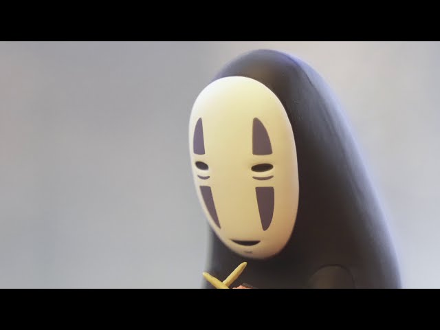 千と千尋の神隠し 印鑑立て カオナシ - YouTube