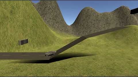 Car track Unity demo