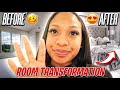 Room transformation *the biggest room I’ve ever had* (mom doesn’t like it)