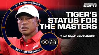 Will Tiger Woods play in The Masters⁉️ + LA Golf Club reacts to winning TGL Finals  | SC with SVP
