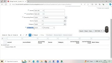 Oracle Fusion/EBS GL Interview Question- Journal Batch Statuses#o3technologies