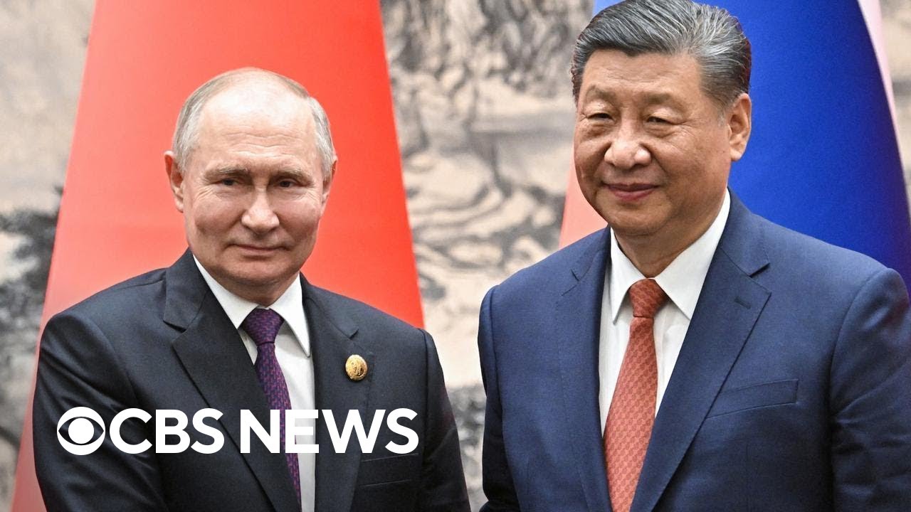 Putin visits Xi in China as leaders push for 'political solution' to Ukraine war | BBC News
