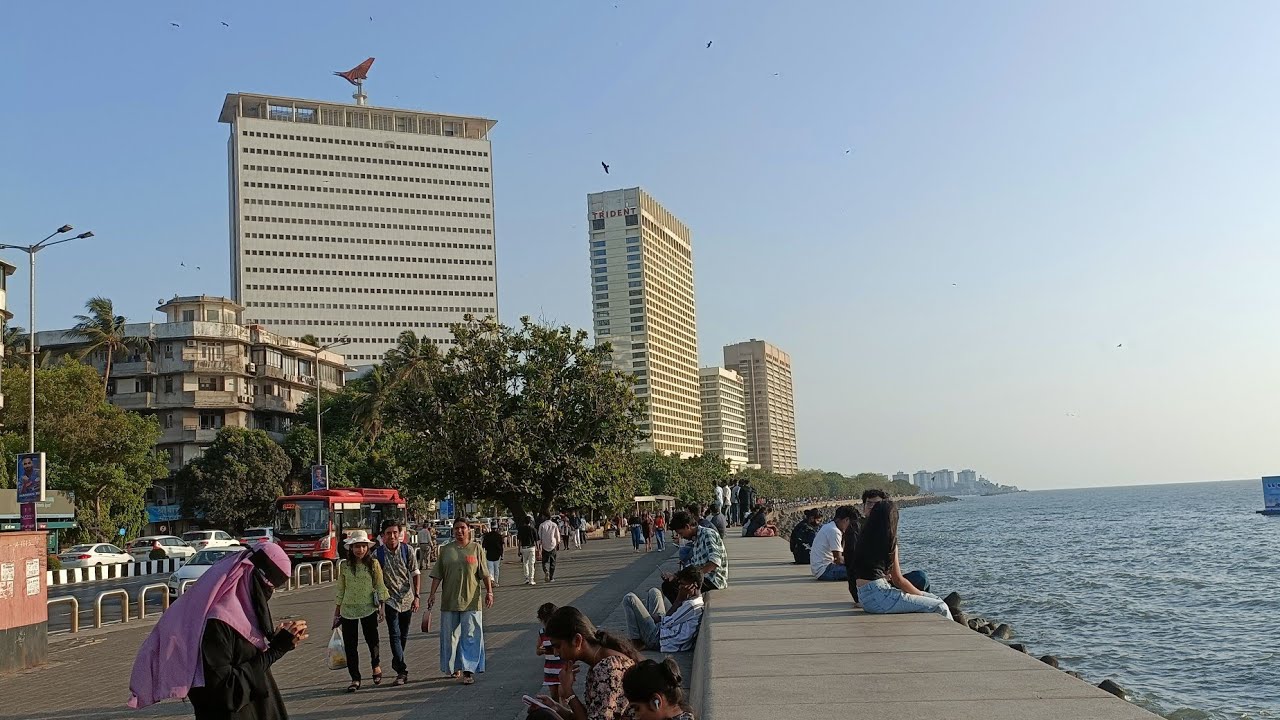 Marine Drive Mumbai | Marine Drive Mumbai Vlog | Mumbai | Marine Drive Mumbai At Night