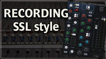 Studio recording with Waves LV1 - SSL style
