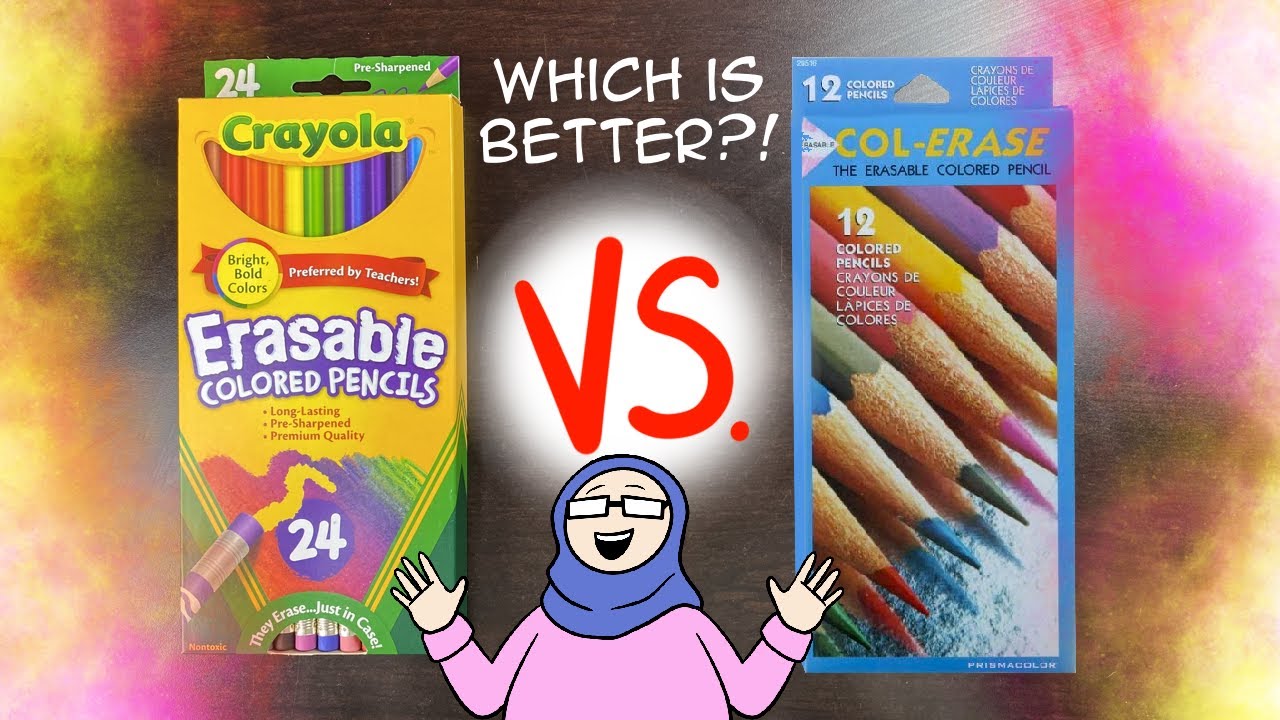 Crayola Pencils, Colored, Erasable, Sharpened - 10 pencils